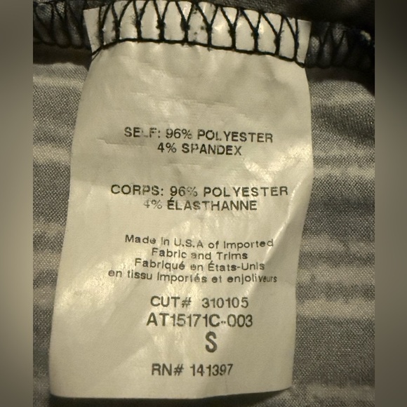 ASTR The Label Striped Ruched Tie
Front Top Size Small - Picture 9 of 10